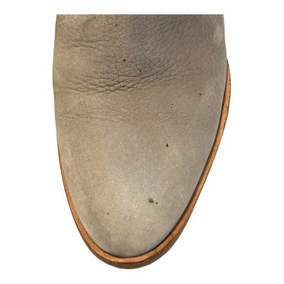 Rag & Bone Gray Sullivan Nubuck Leather Ankle Boot Size 36 US 6 - Picture 8 of 14